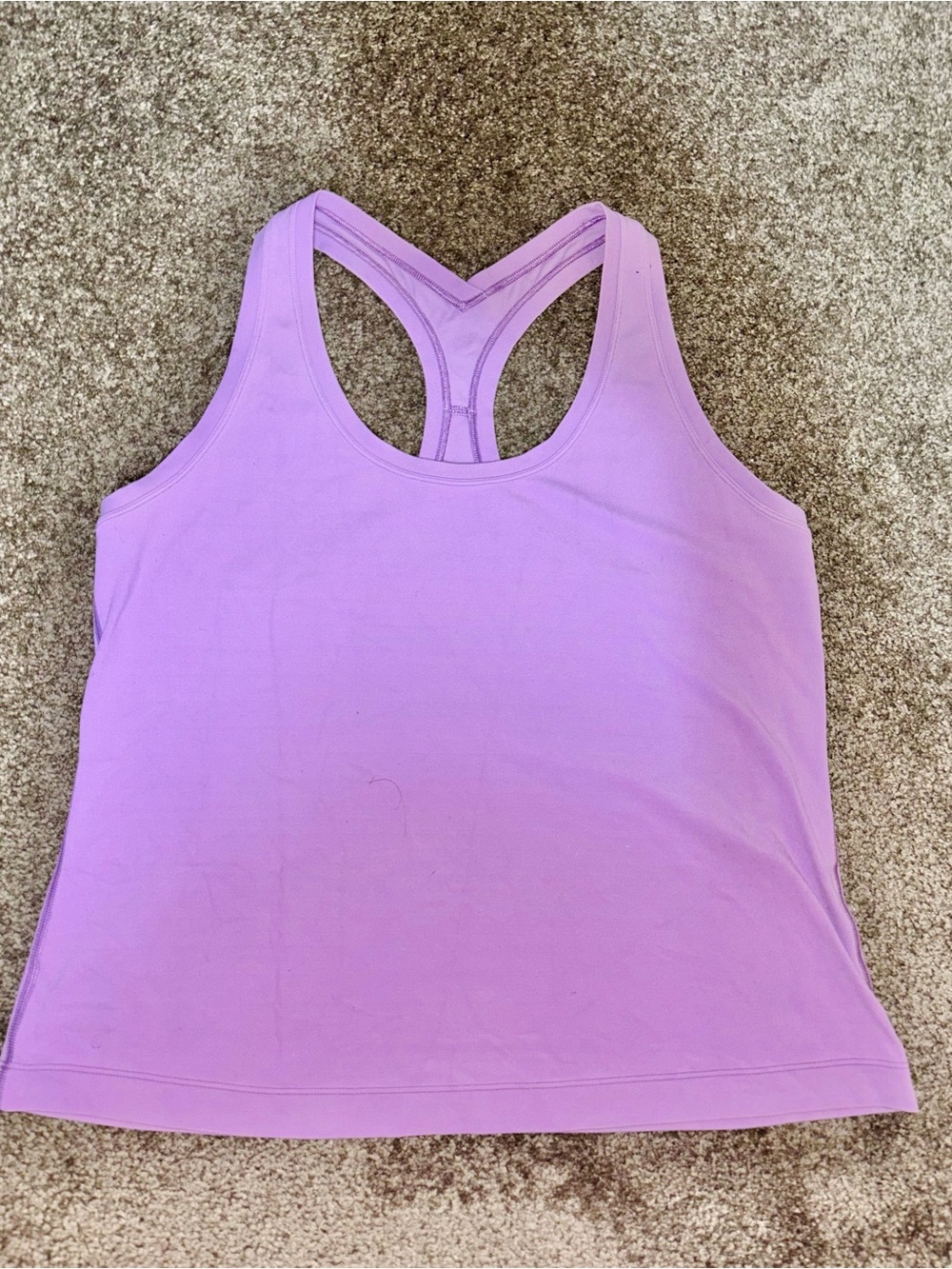 Women’s Purple Racerback Tank Top